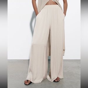Zara Wide Leg Flowy Pants